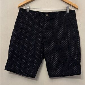 Denim & Flower Men's Navy Polka Dot Shorts Size 32 EUC